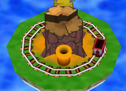 The Mini-Game Coaster in the game Mario Party 2.