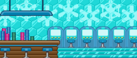 Ice Game Room in Mario Party Advance