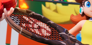 A Fever Racket from Mario Tennis Fever