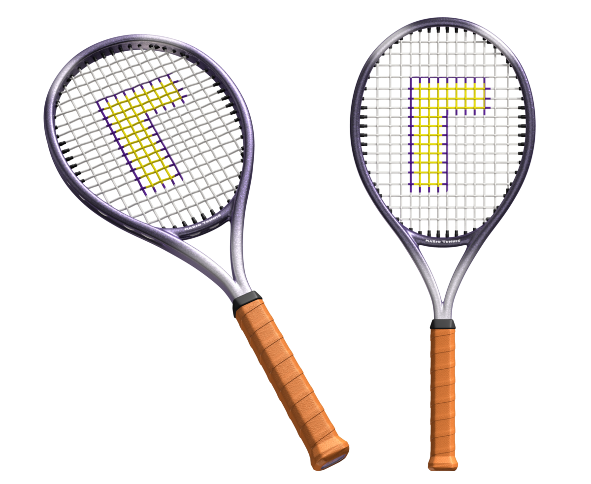 File:MTO Waluigi's tennis racket.png - Super Mario Wiki, the Mario ...