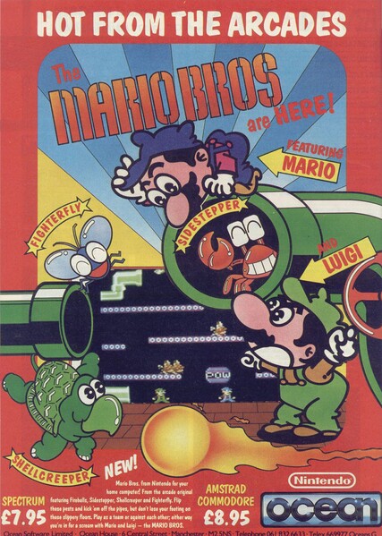 File:Mario Bros computer flyer.jpg