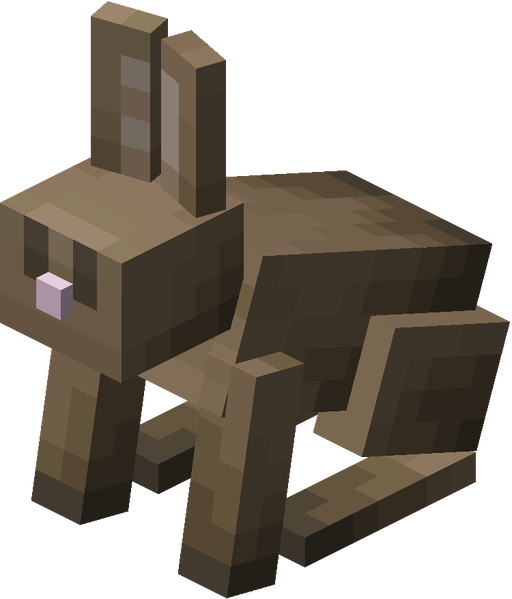 File:Minecraft Brown Rabbit.png