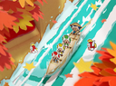 An image from the credits of Paper Mario: The Origami King