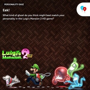 Thumbnail of Luigi's Mansion 2 HD Ghost Personality Quiz