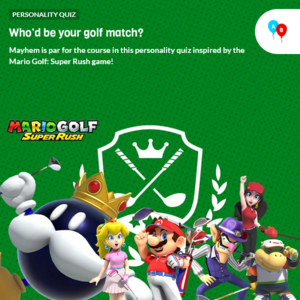 Thumbnail of Mario Golf: Super Rush – Personality Quiz