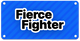 "Fierce Fighter" inscription for the Super Smash Bros. Ultimate trophy in the Trophy Creator application