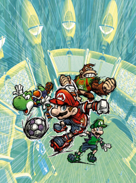 File:Promo Art - Super Mario Strikers.jpg