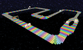 4. SNES Rainbow Road