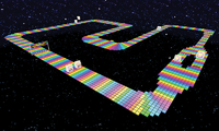 SNES Rainbow Road