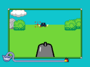 The microgame Shell Game from WarioWare: D.I.Y. Showcase