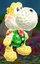 Isabelle (summer outfit) amiibo from Poochy & Yoshi's Woolly World