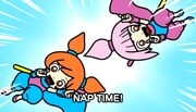 Kat & Ana arriving to save the day and using Nap Time