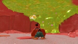 Screenshot of a Glitzoid from Donkey Kong Bananza