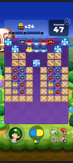 Stage 279 from Dr. Mario World