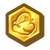 Icon of the Gold Medal badge from Paper Mario: The Thousand-Year Door (Nintendo Switch)
