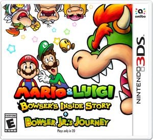 Mario & Luigi: Bowser's Inside Story + Bowser Jr.'s Journey Box art