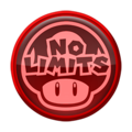 A No Limits "hot shot" badge