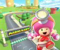 The course icon of the R variant with Toadette (Explorer)