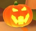 Bowser Jack-o'-lantern in Wii Maple Treeway