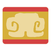 A sticker from Mario Kart World