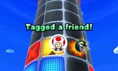 amiibo usage in Challenge Tower in Mario Party: Star Rush
