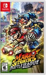 North American box art for Mario Strikers: Battle League