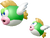 Model of a Big Deep Cheep from New Super Mario Bros. Wii. A normal-sized Deep Cheep is positioned next to it for clear comparison because the enemies share the same model and textures. Scaling derived from this screenshot uploaded by Scrooge200 (talk). Positioning of the individual models derived from this screenshot uploaded by Yoshi986 (talk).