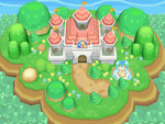 Peach's Castle from Itadaki Street DS.
