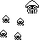 Sprite of a Scattering Blooper from Super Mario Bros. 3.