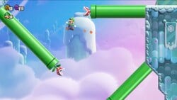 The Badge Challenge Floating High Jump I level in Super Mario Bros. Wonder