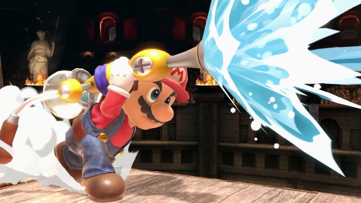 File:SSBU FLUDD.jpg - Super Mario Wiki, the Mario encyclopedia