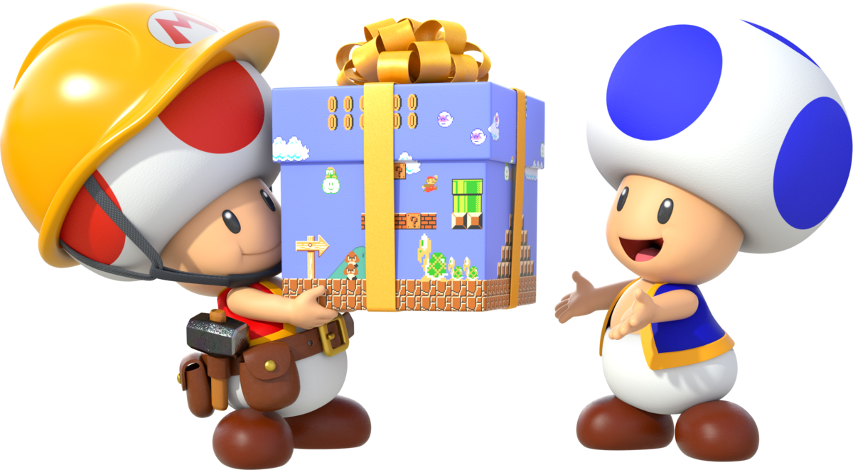 Filesuper Mario Maker Toads Artwork 01png Super Mario Wiki The Mario Encyclopedia 3618