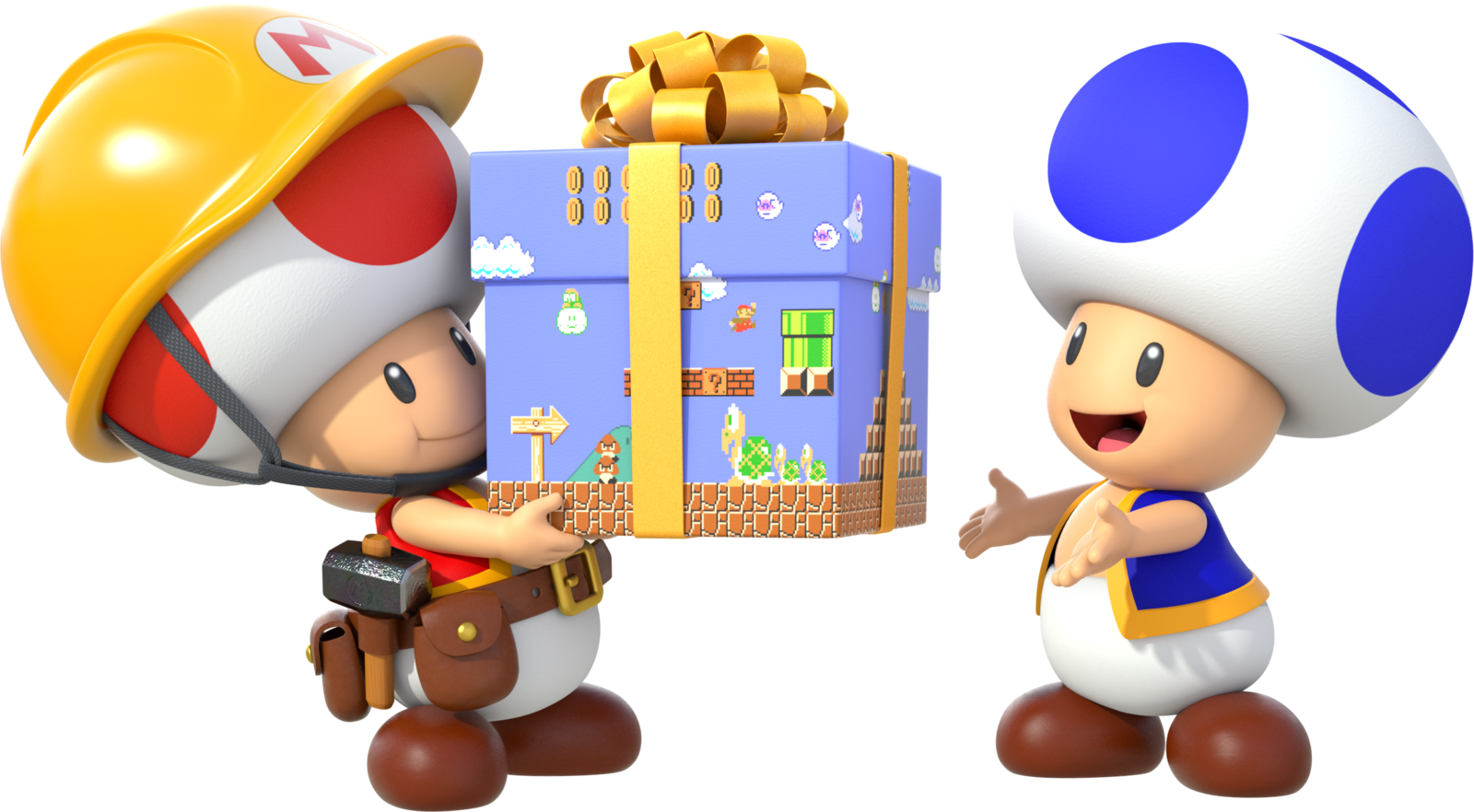 Filesuper Mario Maker Toads Artwork 01png Super Mario Wiki The Mario Encyclopedia 5999