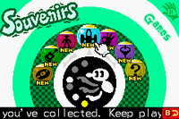The souvenirs in WarioWare: Twisted!