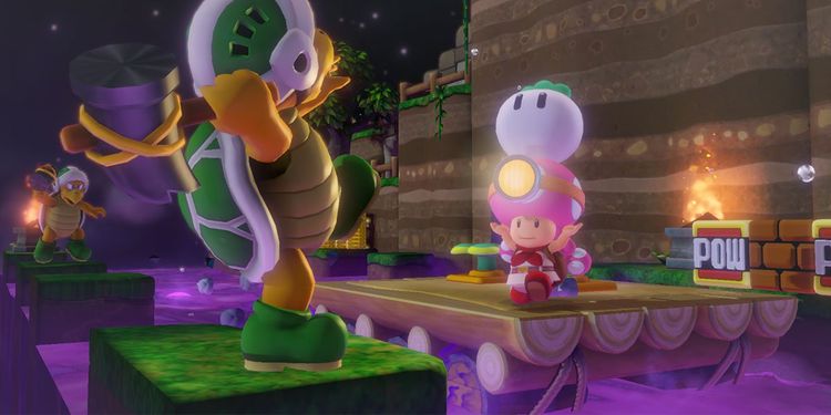Picture shown with the fifth question in Captain Toad: Treasure Tracker Fun Quiz