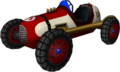 Mario's Classic Dragster model