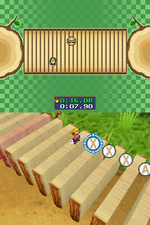Duel mode for Domino Effect in Mario Party DS