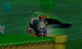 The move's start, in Super Smash Bros. for Nintendo 3DS.