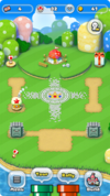 The Kingdom Builder mode from Super Mario Run.