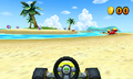First person view of the course