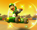 The icon of the Luigi Cup's challenge from Mario Kart Tour.