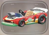 The Hot Rod from Mario Kart World