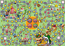 Homepage Original - Mario Party Advance - Maripa Board Wide Version