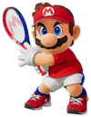 Artwork of Mario from Mario Tennis Fever