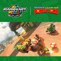The Japanese cover for the "Free Roam with Donkey Kong Country" playlist