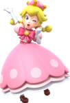 Artwork of Peachette from New Super Mario Bros. U Deluxe (also used in Mario Kart Tour)