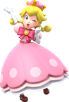 Artwork of Peachette from New Super Mario Bros. U Deluxe (also used in Mario Kart Tour)