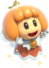 Artwork of the Orange Sprixie Princess from Super Mario 3D World.