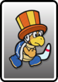 A Circus Bro card from Paper Mario: Color Splash