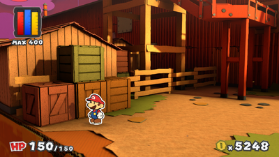 Location of the 41th hidden block in Paper Mario: Color Splash, not revealed.